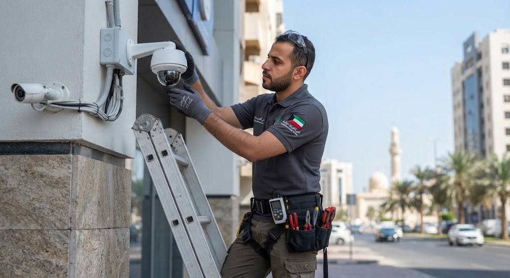 فني تركيب كاميرات الكويت