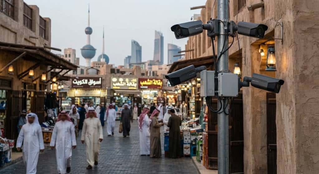 كاميرات مراقبة بالكويت
